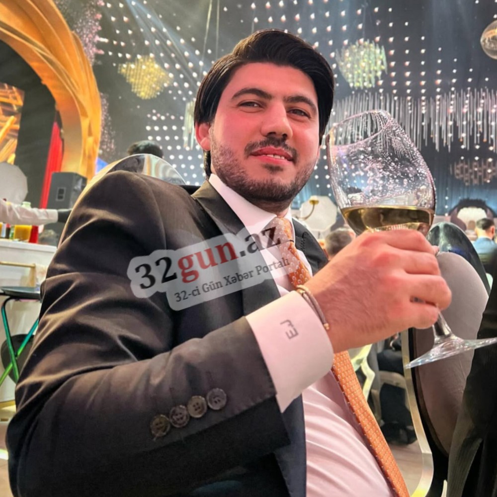 Deputat Cavanşir Feyziyevin oğlunun LÜKS HƏYATI -brend aksesuarları, yüksək qiymətli eynəkləri və əlindəki BƏYAZ ŞƏRABI ilə / FOTOLAR